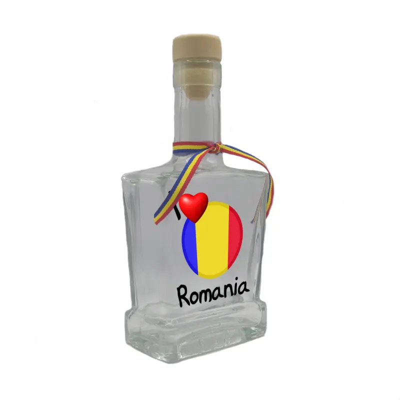 I love romania, sticla cu mesaj plata, 500 ml, model divgs179 07